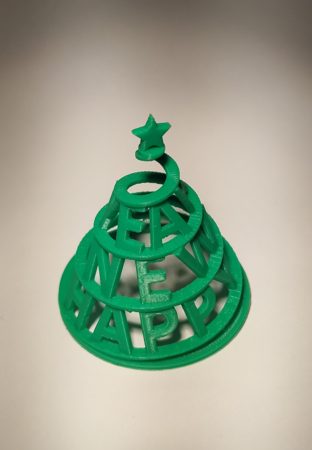 Centerpiece Happy new year tree