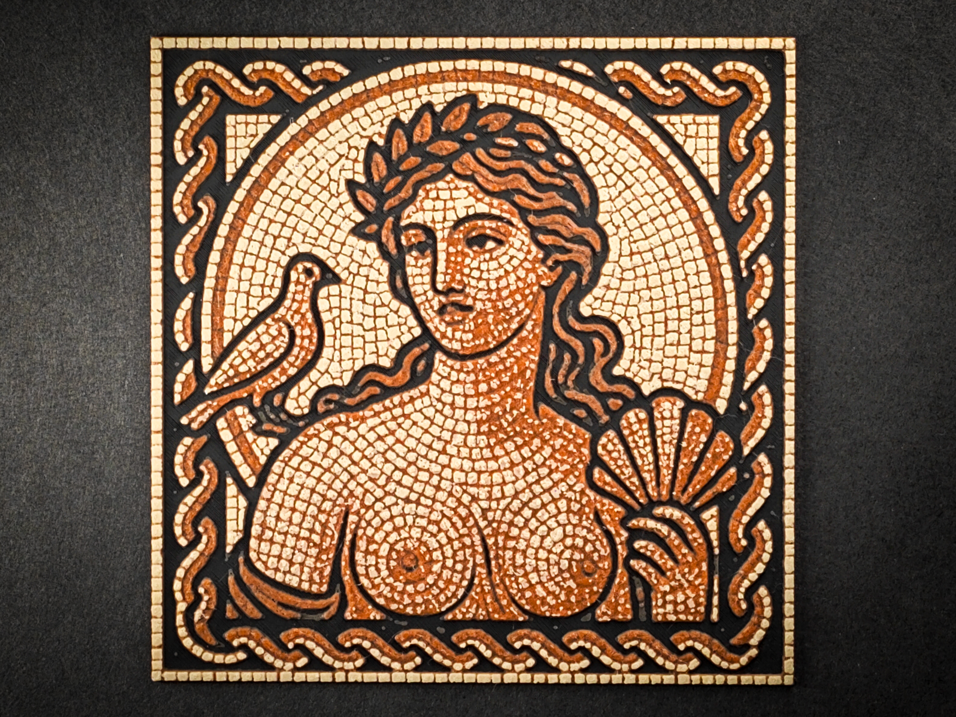 Roman God Mosaic - Venus