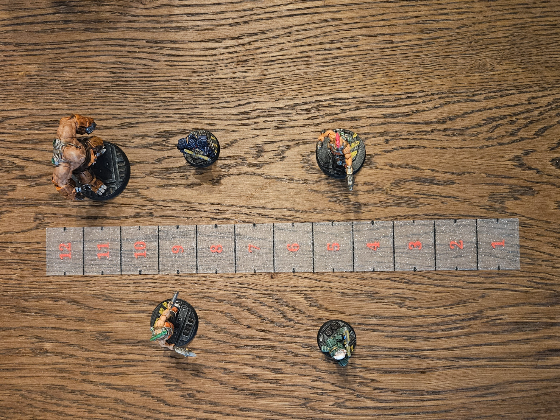 Flexible Necromunda/40k Range Ruler