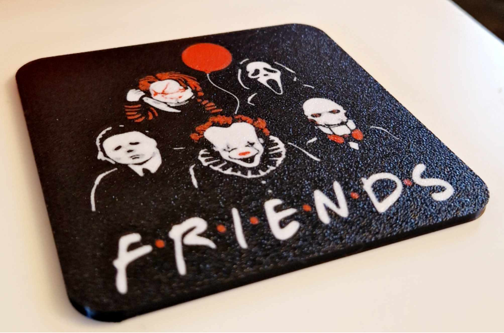 Horror 'Friends' Coaster