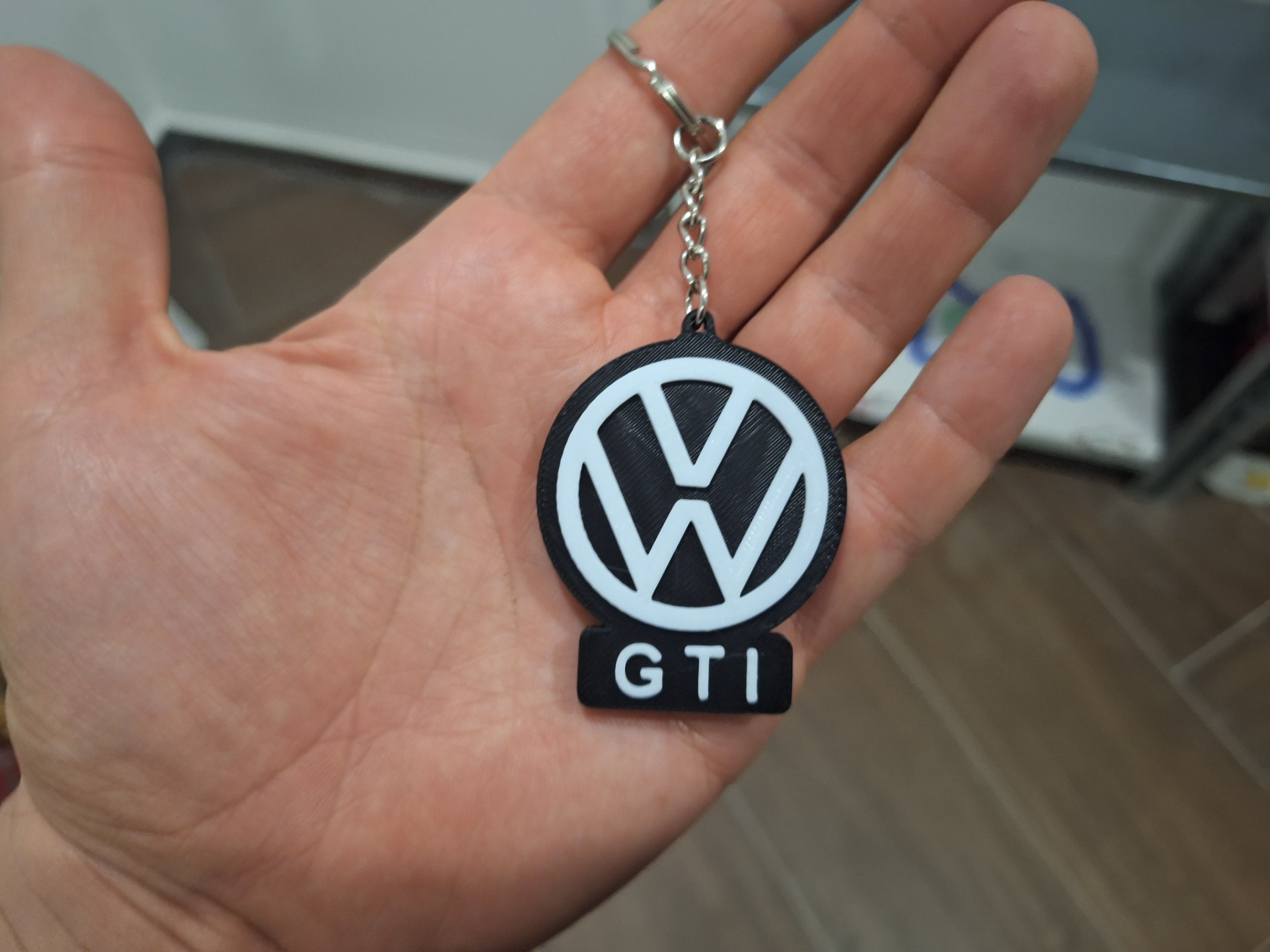 VW GTI Keychain