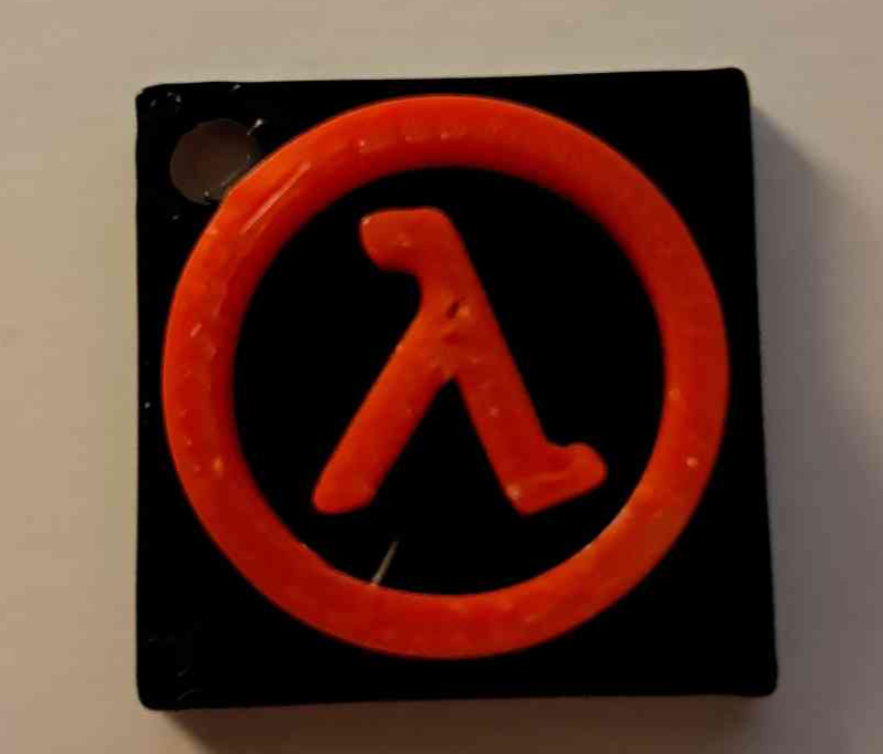Lambda Keychain Hl2