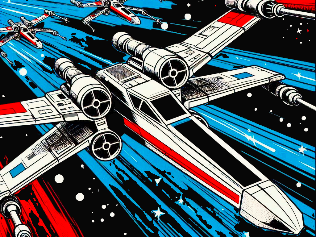 X-Wing Hueforge. American Style