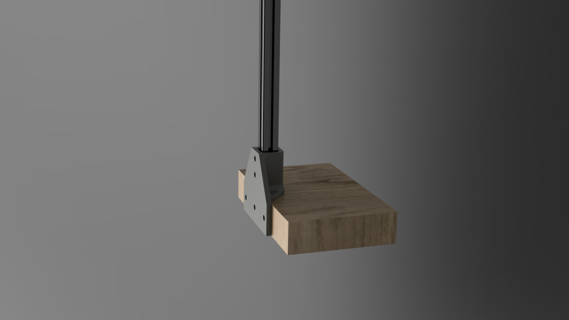 2020 Extrusion Desk Top Mount