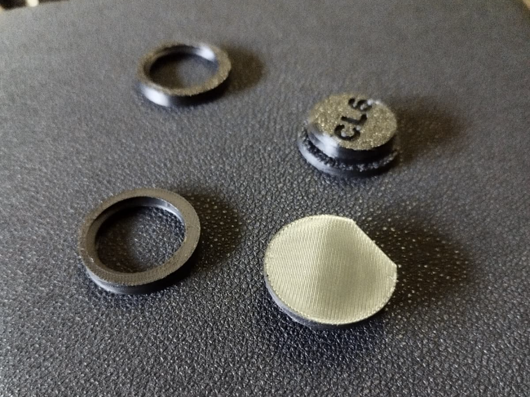 CFMoto 700 ADV - Rear Crash Bar Delete Caps
