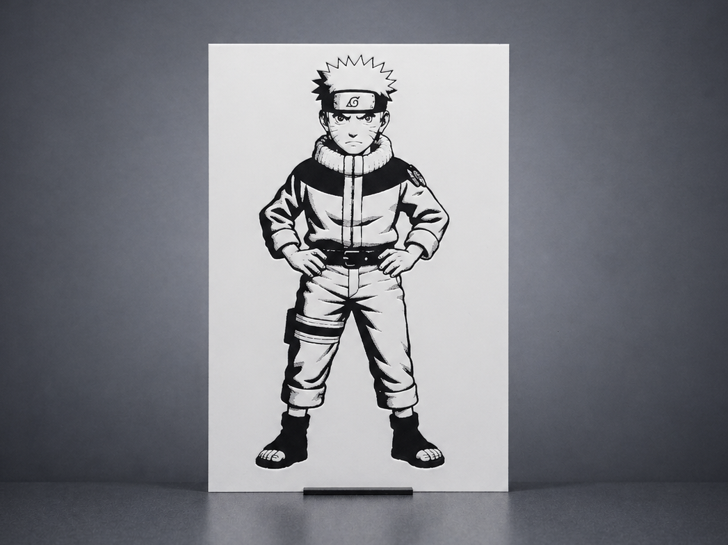 Lineart Naruto