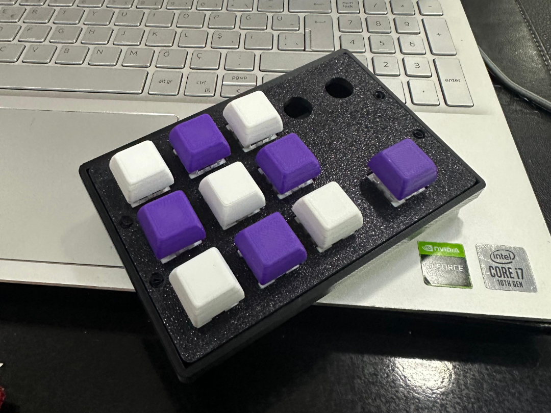 MACRO PAD 3*3 + ON OFF +ROTARY