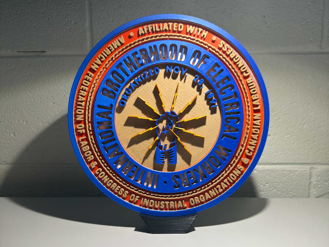 IBEW Wall Plate