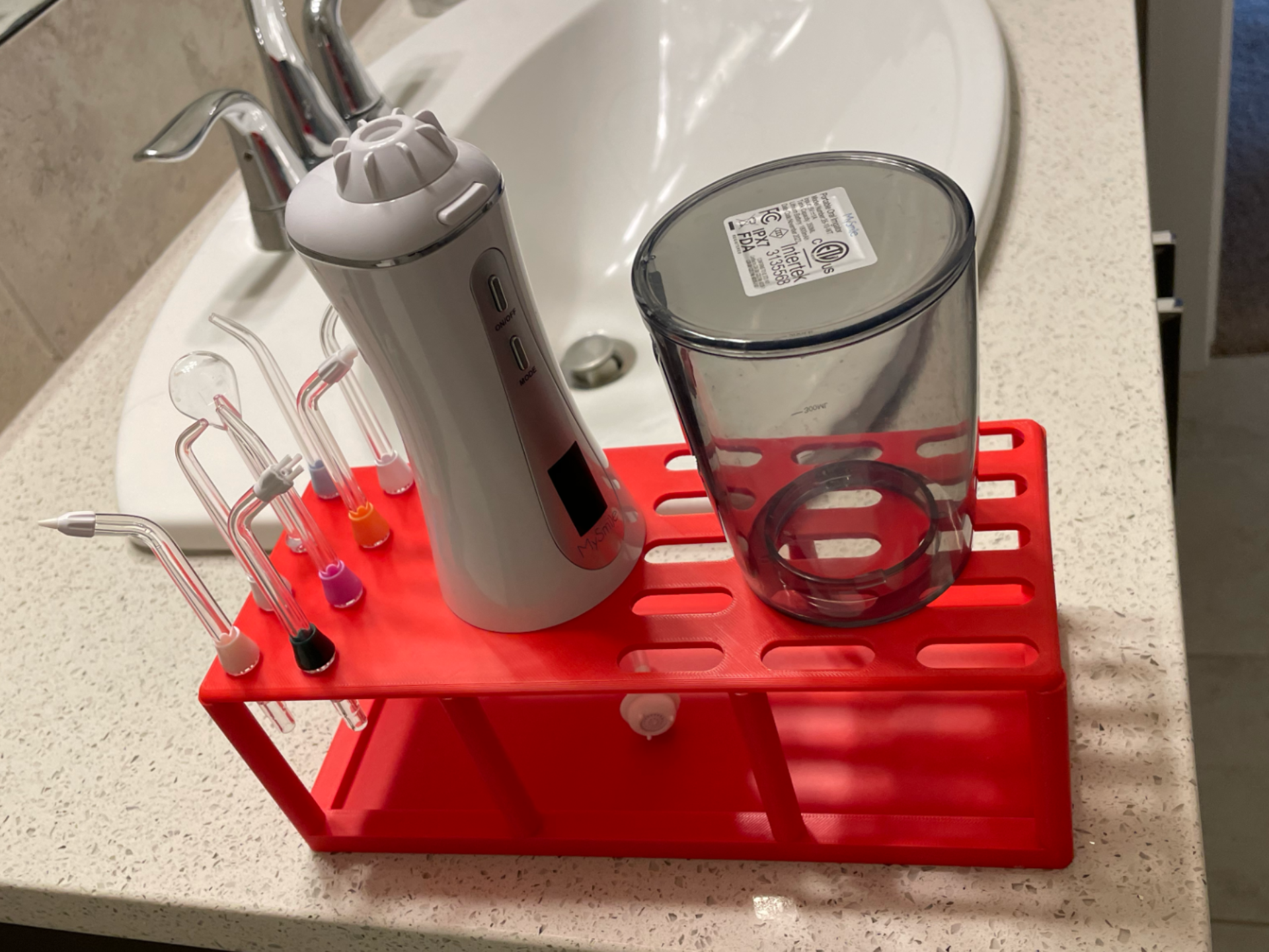 My Smile Water Flosser Stand