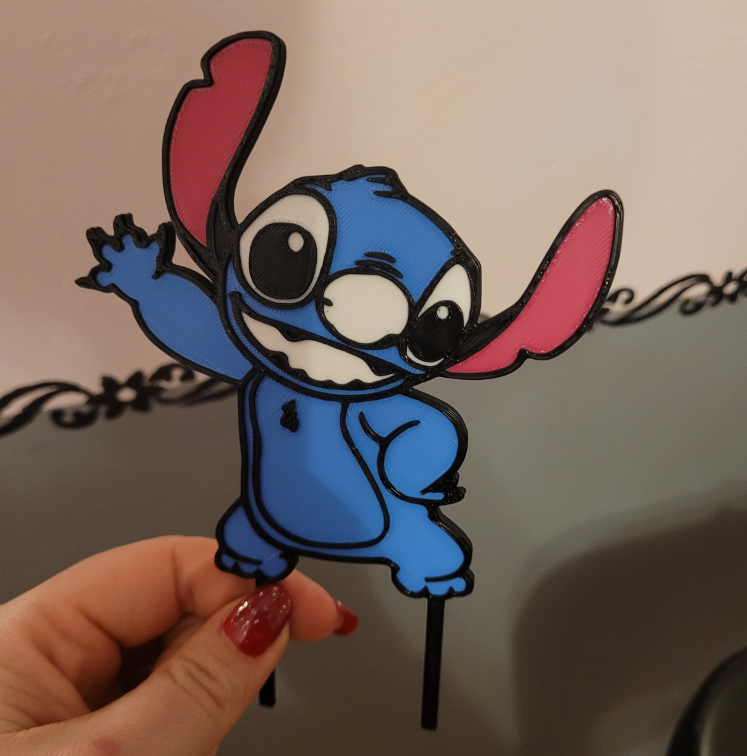 Stitch - Topper na Tort .