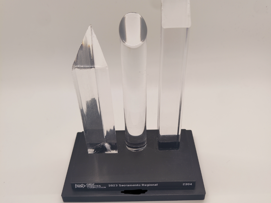Rambots FRC Trophy Base
