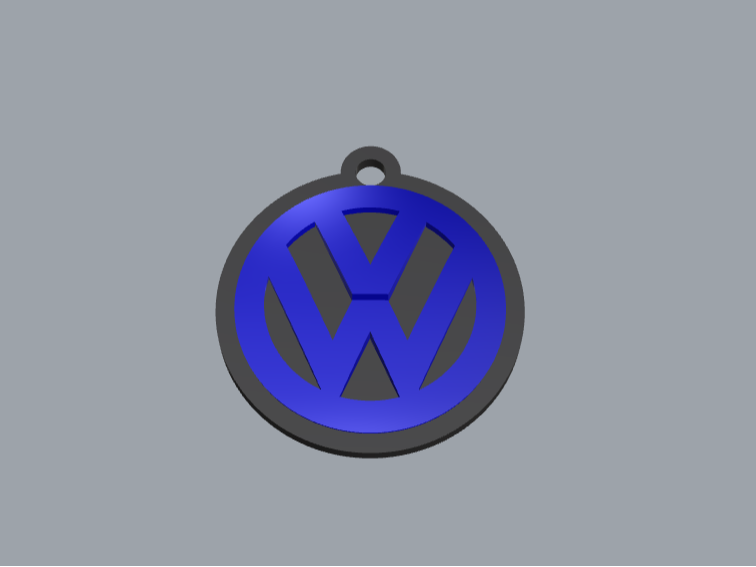 Portachiavi auto volkswagen