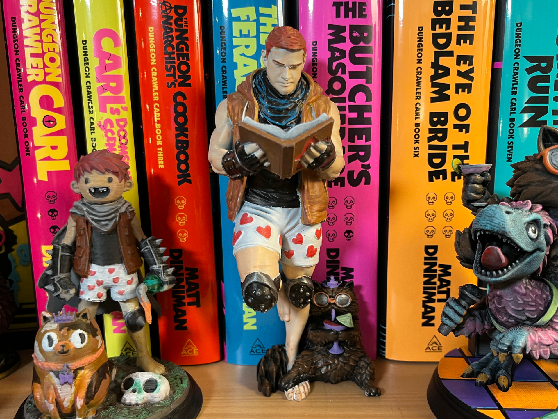 Royal Court Bookshelf Leaner Dungeon Crawler Carl