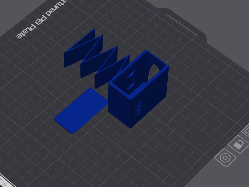 Blade dispenser holder
