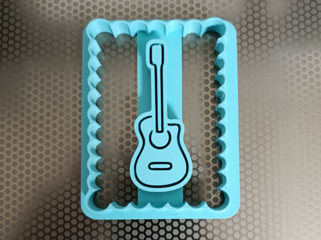 Emporte pièce Biscuit Guitare