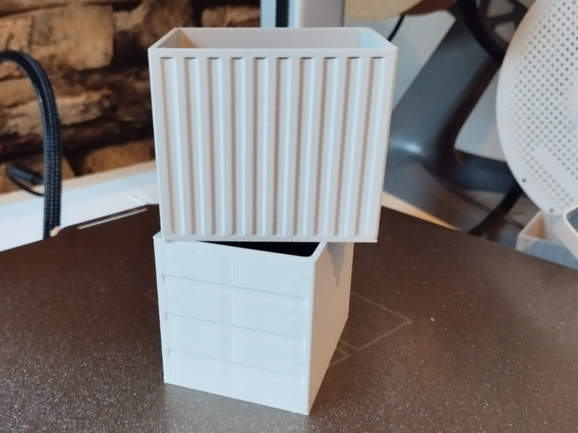 10ft Container Miniatur Stapelbar & Praktisch