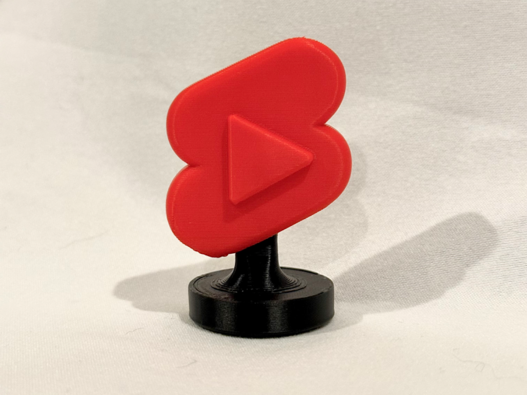 YouTube Shorts Figurine