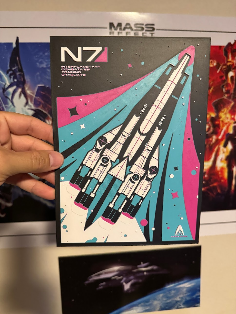 Mass Effect Normandy HueForge
