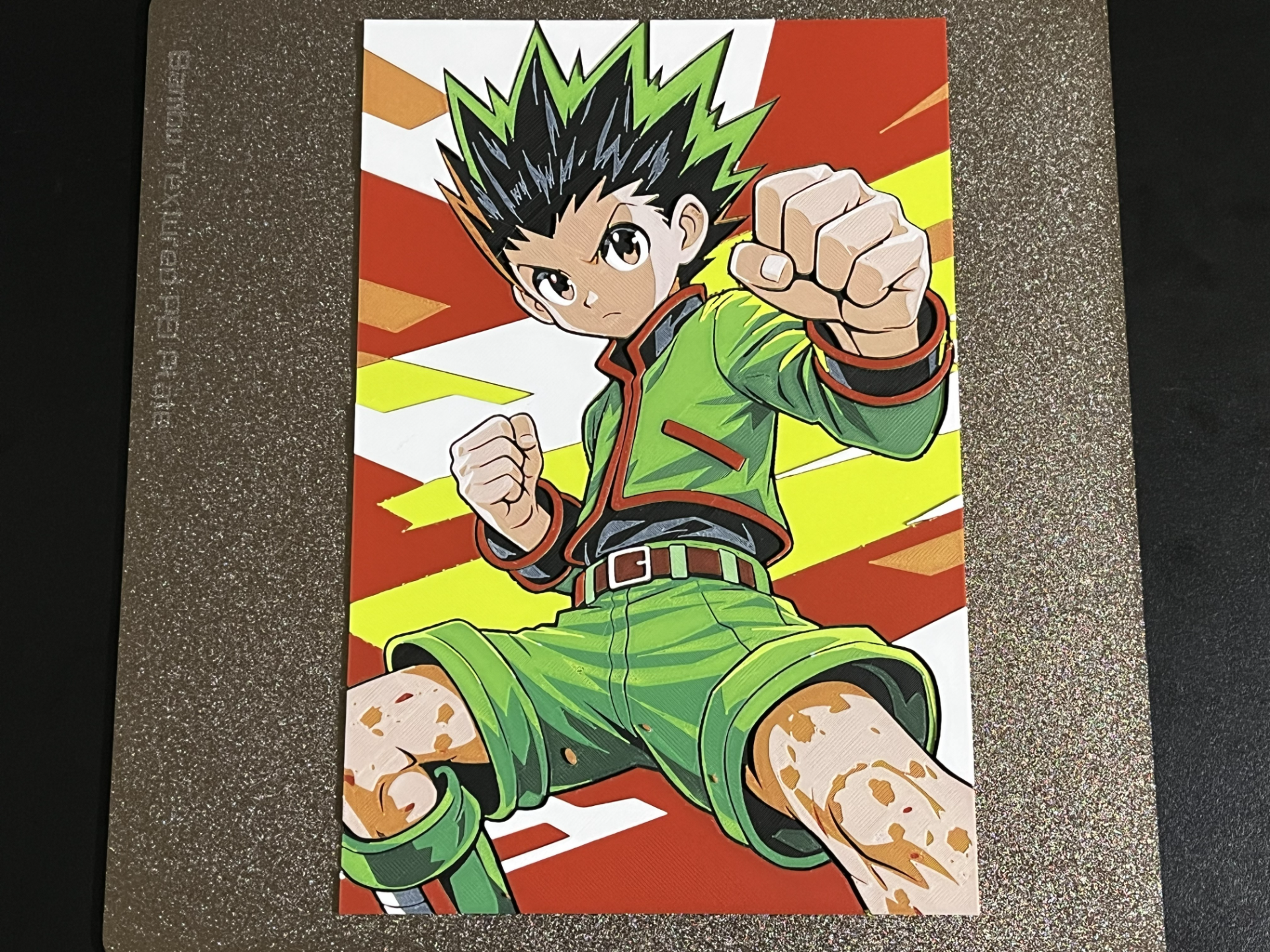 Gon Freecss in Action Hunter X Hunter Hueforge