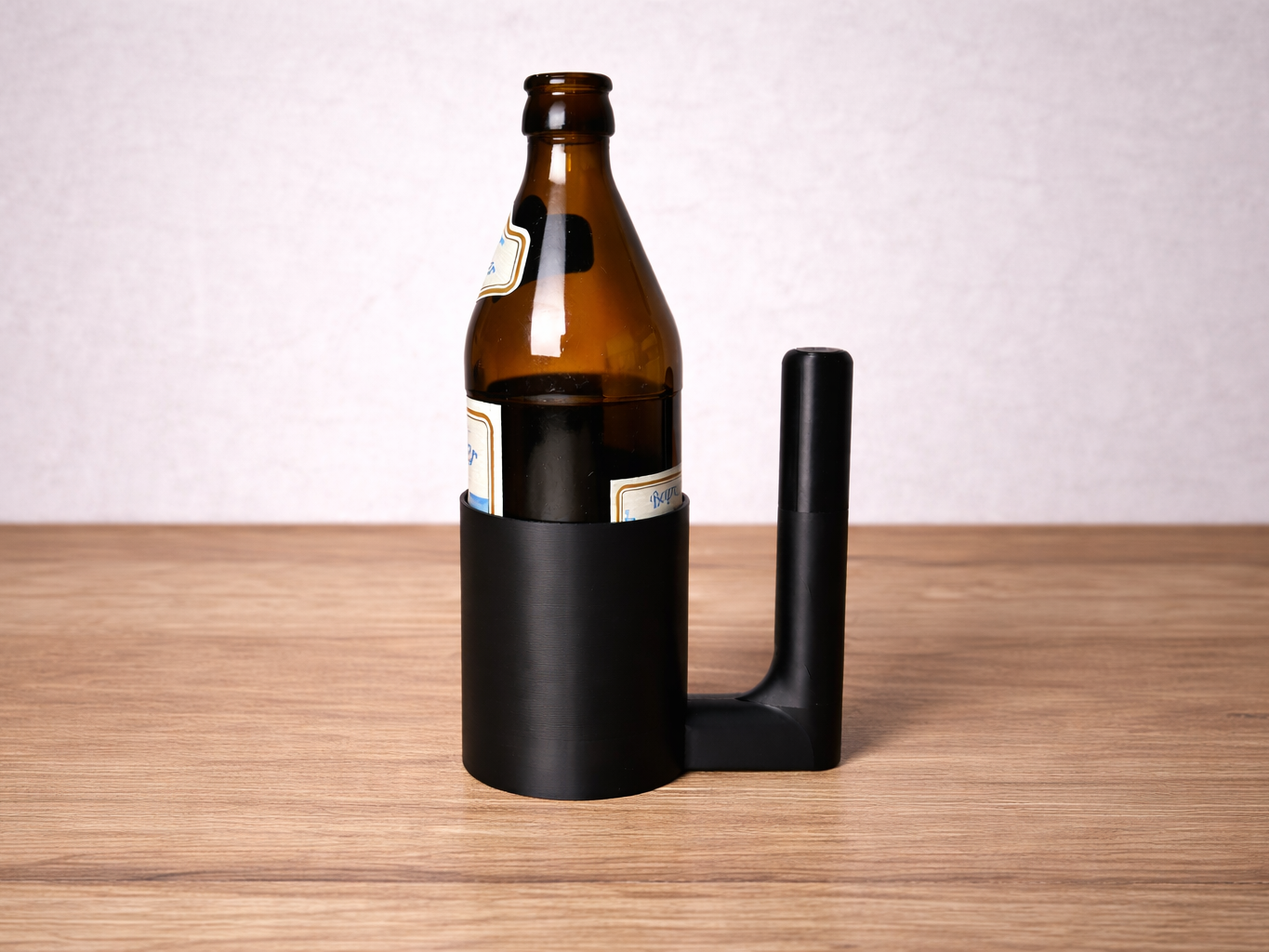 Bierflaschenhalter / Bierflasche als "Krug"