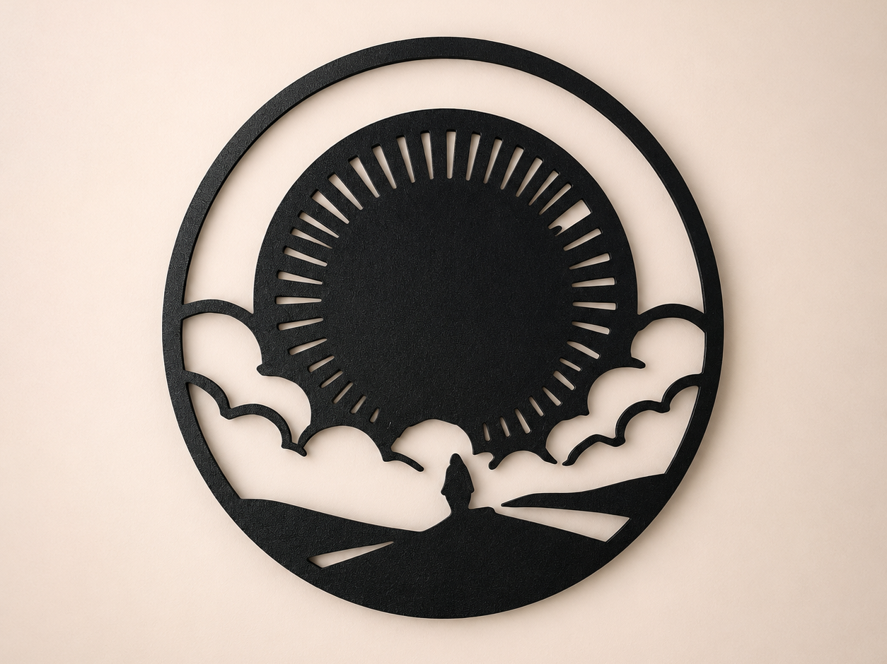 Dune Inspired Minimalist Wall Art