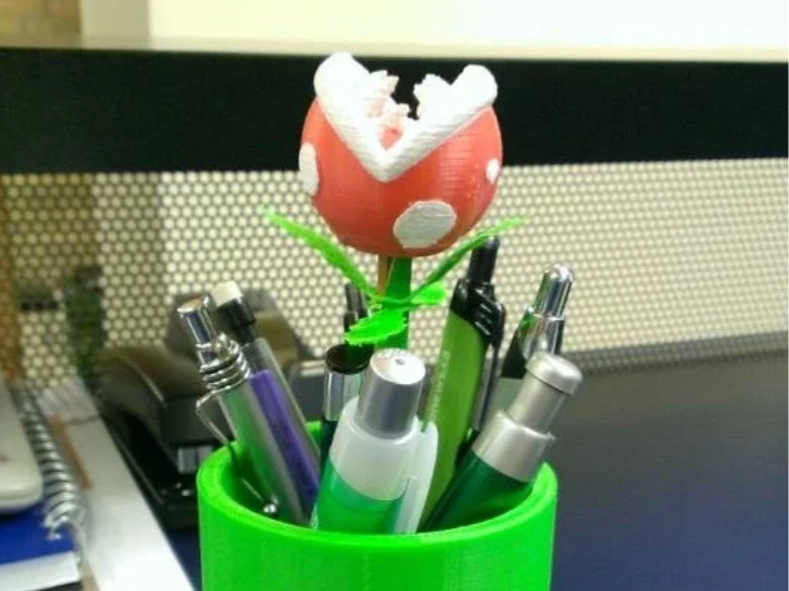 Piranha Plant Pencil Topper