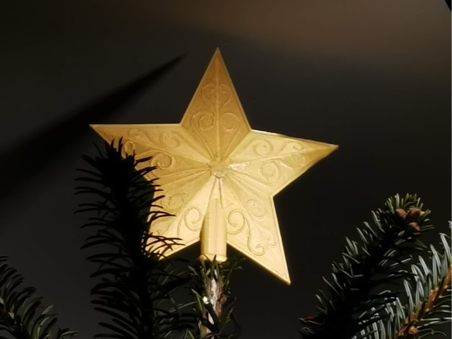 Christmas Star, tree topper