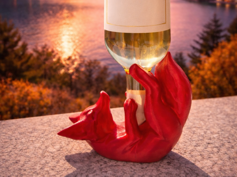 Volpe porta vino