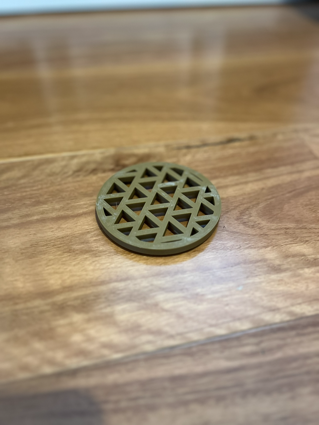 Triangular Geometry Drink Coaster