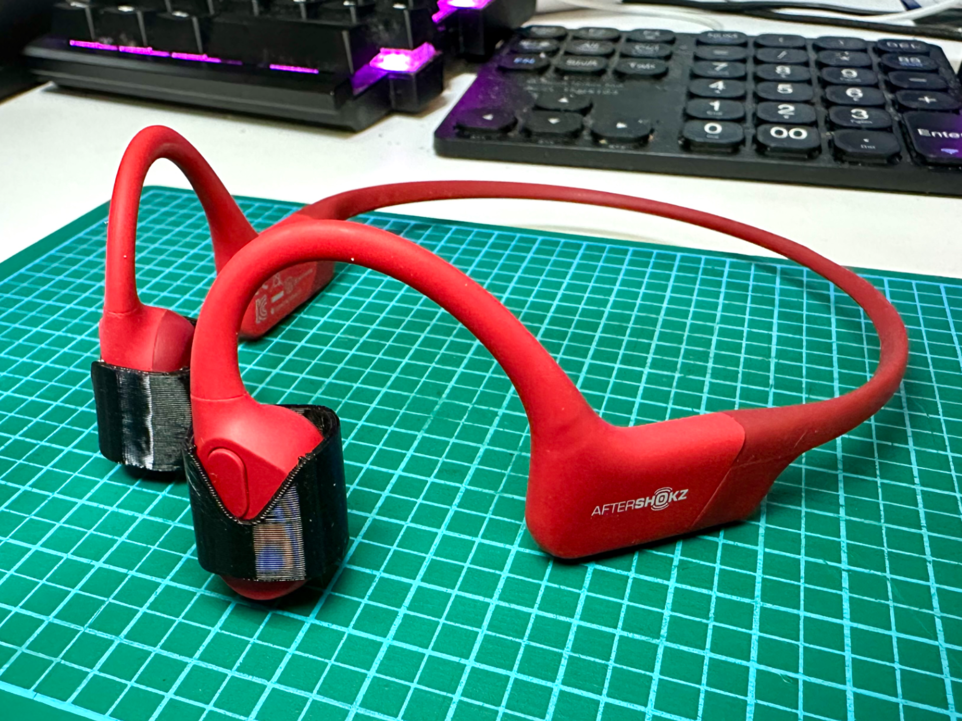 Anti-Rattling Magnet Cover for AfterShokz Aeropex