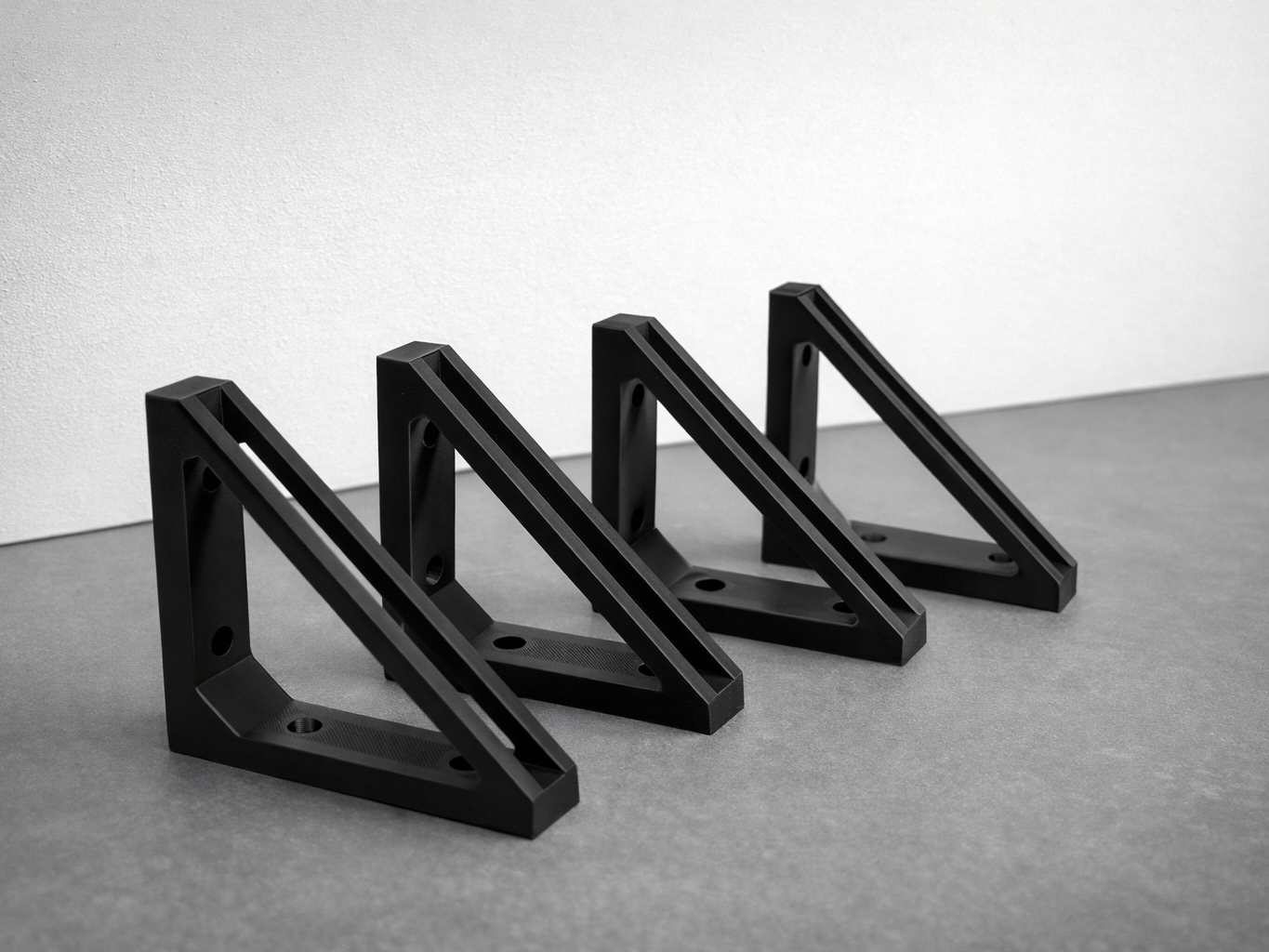 Heavy Duty 90° Shelf Bracket |Minimal Wall Support