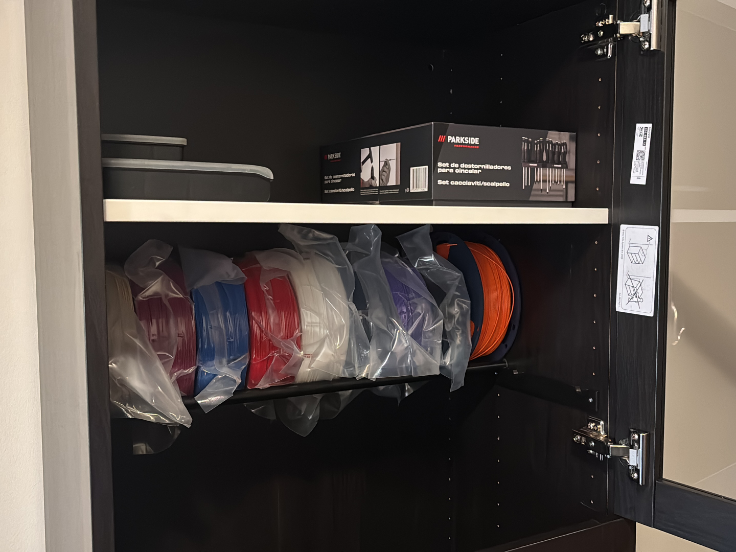 Ikea BESTÅ & RÄCKA Spool holder