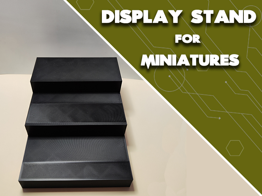 Display stand for miniatures-Espositore miniature