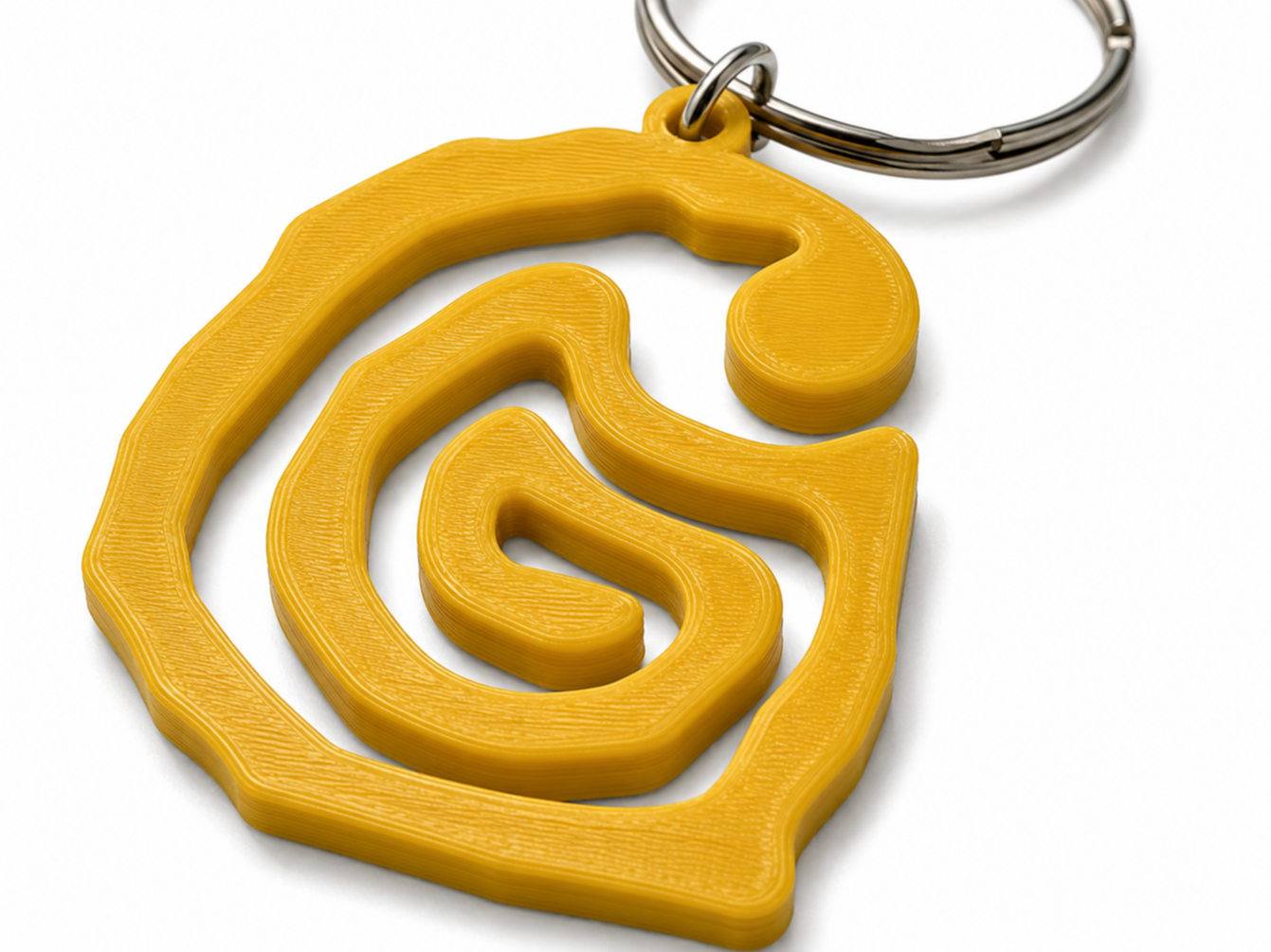 Wavy Carhartt Logo Keychain