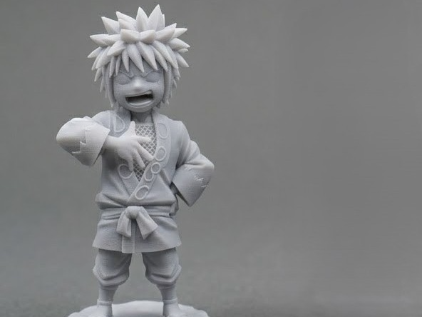 Jiraiya Bust 3D Print Model 281