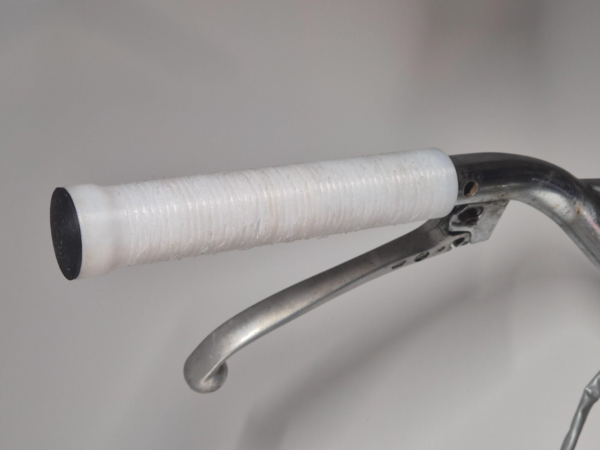 Parametric Bicycle Handle Grip with End Cap