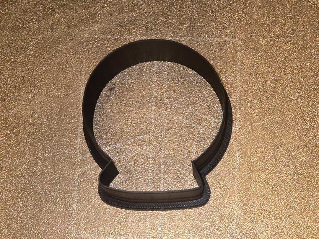 Crystal ball cookie cutter