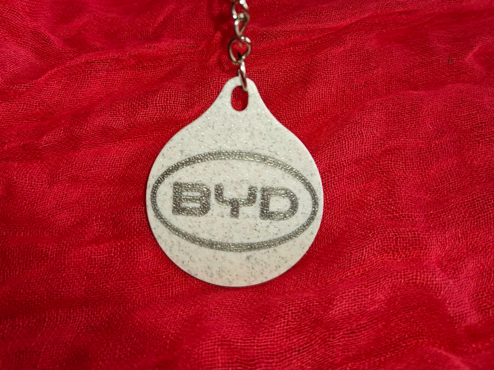 Yoja3D-BYD keychain