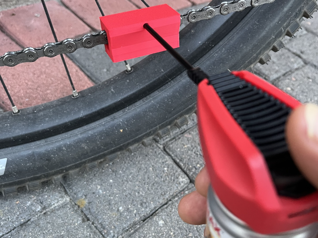 Fahrradkettenhilfsmittel zum Schmieren/Reinigen