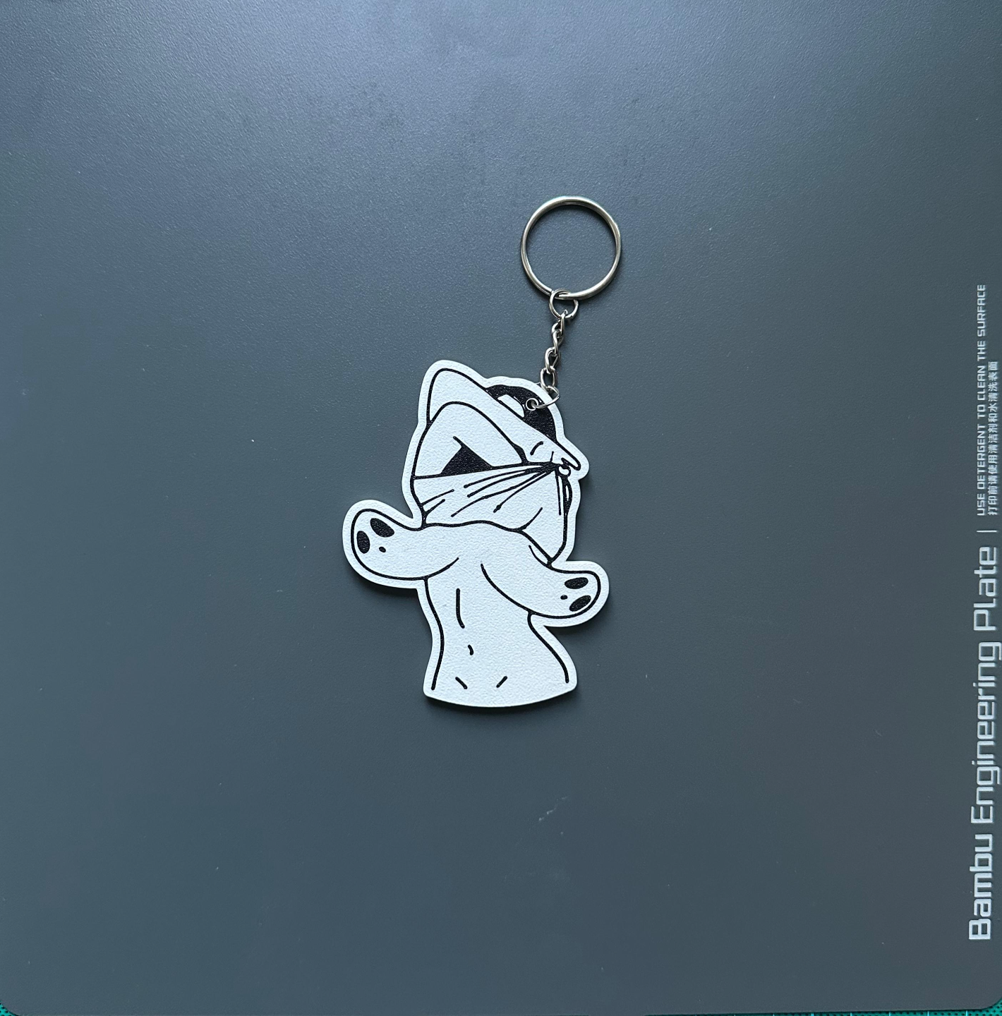 Booobs Ghost Keychain