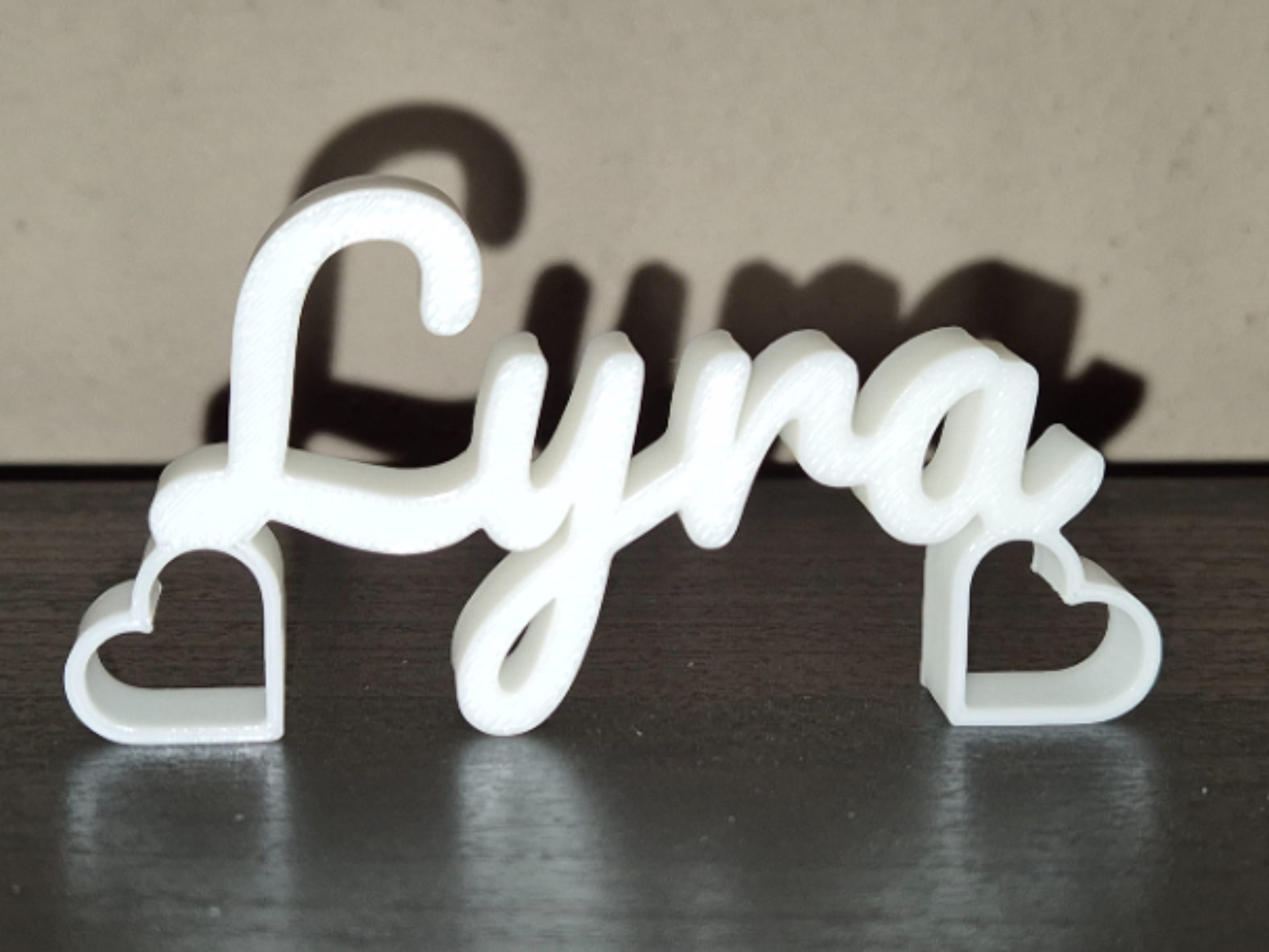 Lyra Name Sign Display Decor