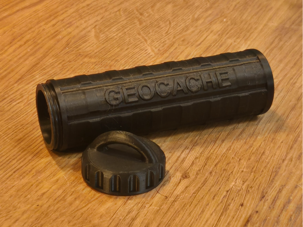 Geocache tube 35 x 100mm
