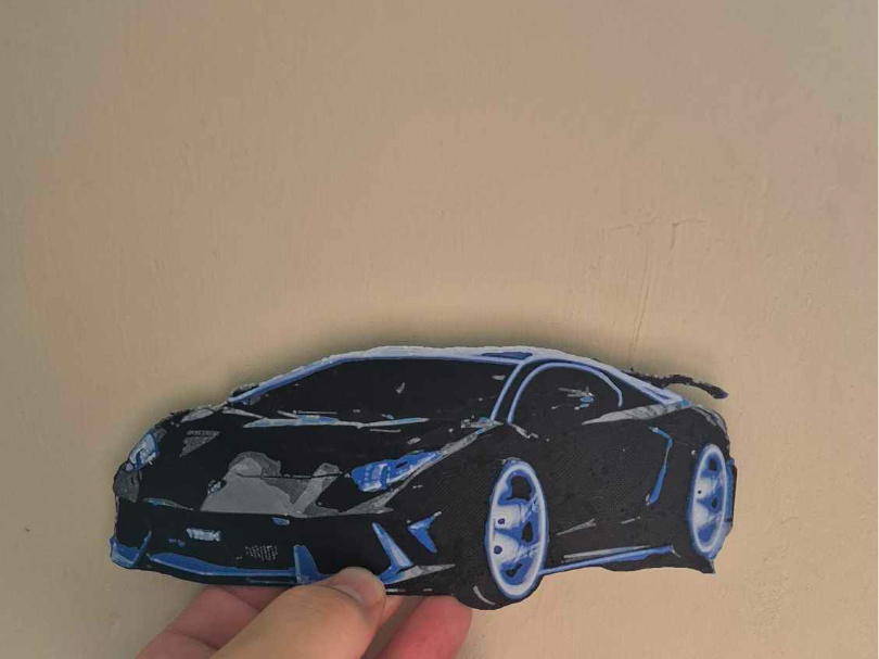 lamborghini aventador tron
