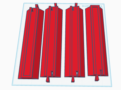 HO Scale Modular Display Rack