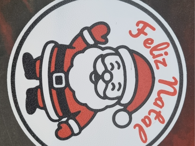 Porta Copo Papai Noel