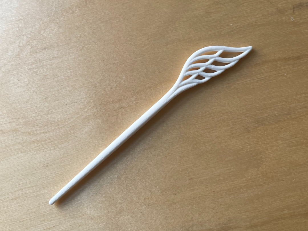 Fermaglio per Capelli – Modello Ala Elegante