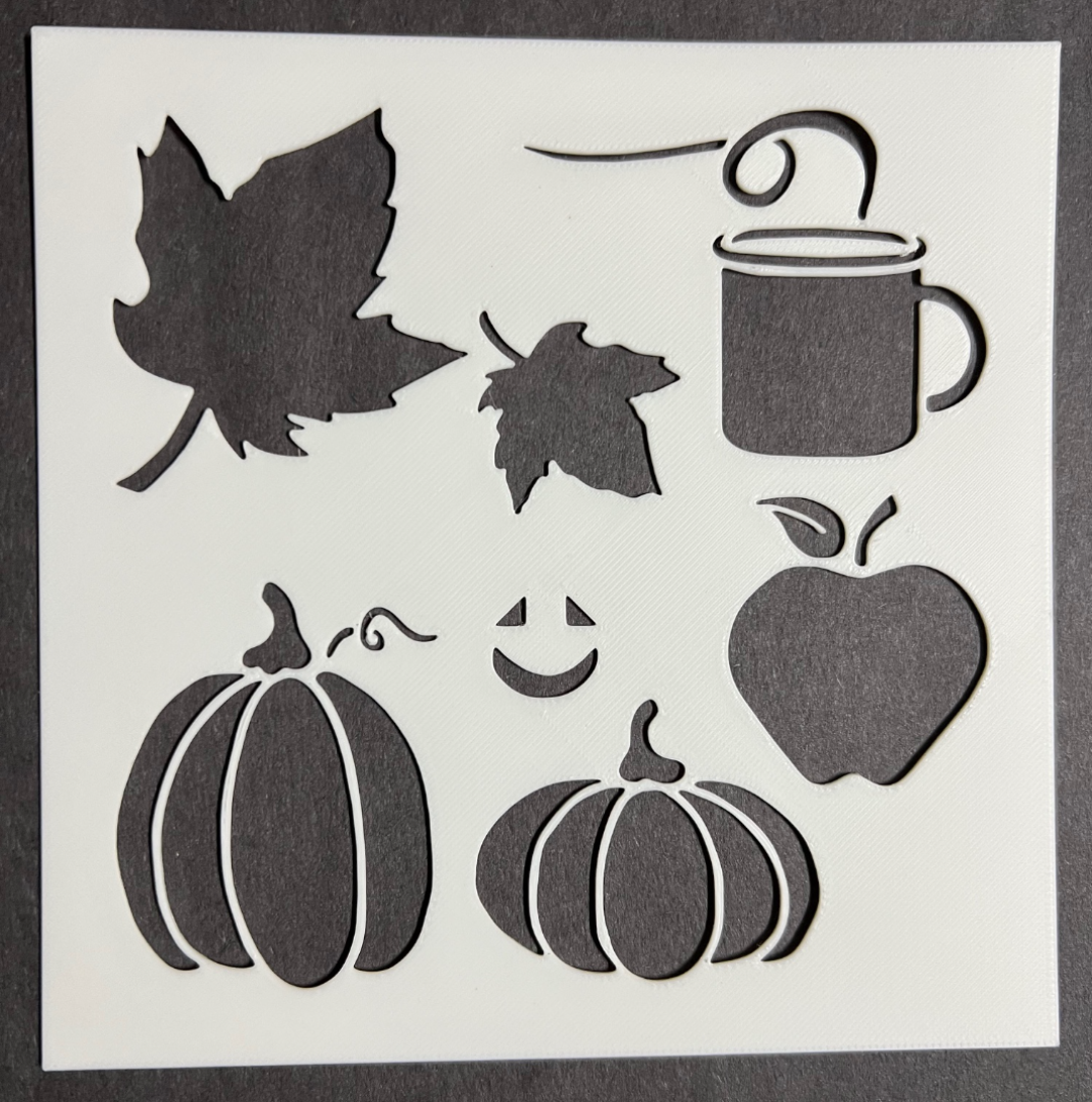 Fall Stencil