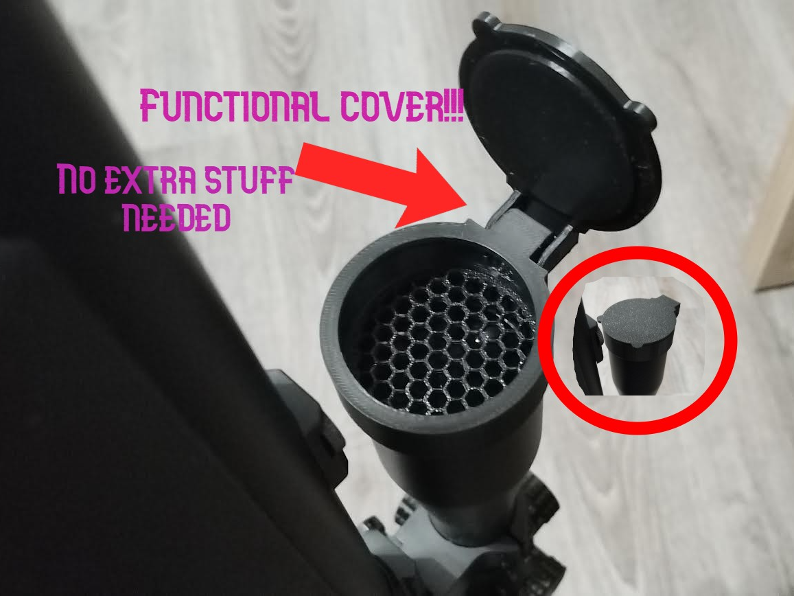 Functional scope cover (no extra stuff needed)