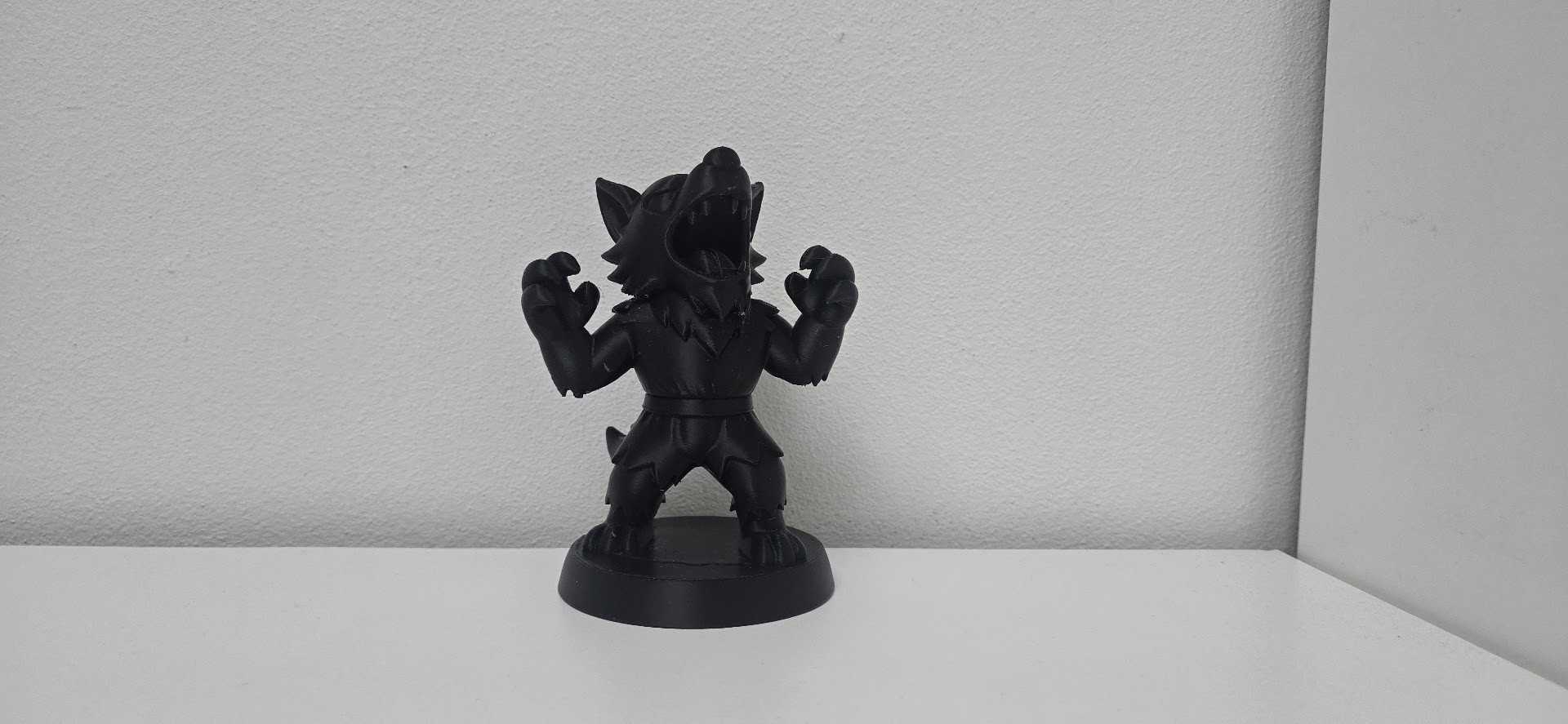 Halloween Howling Werewolf Figurine