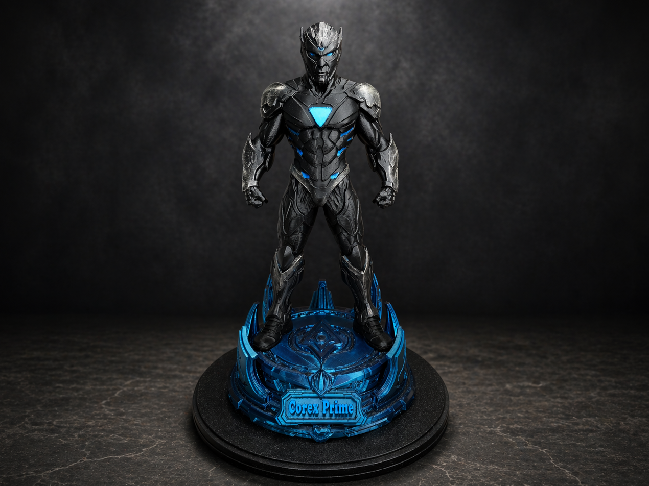 Corex Prime – Neon Core Universe Figure